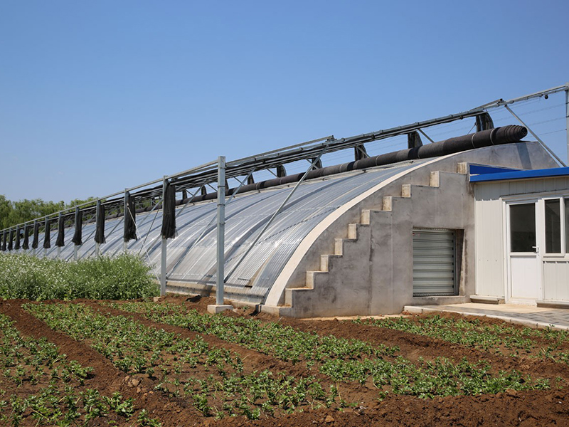 Китайская солнечная теплица
