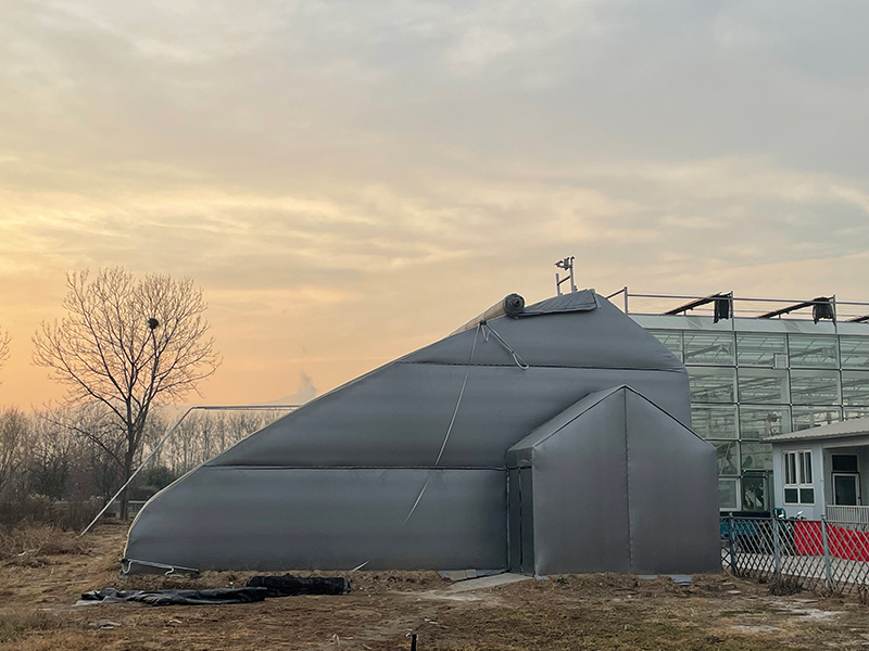 Китайская солнечная теплица